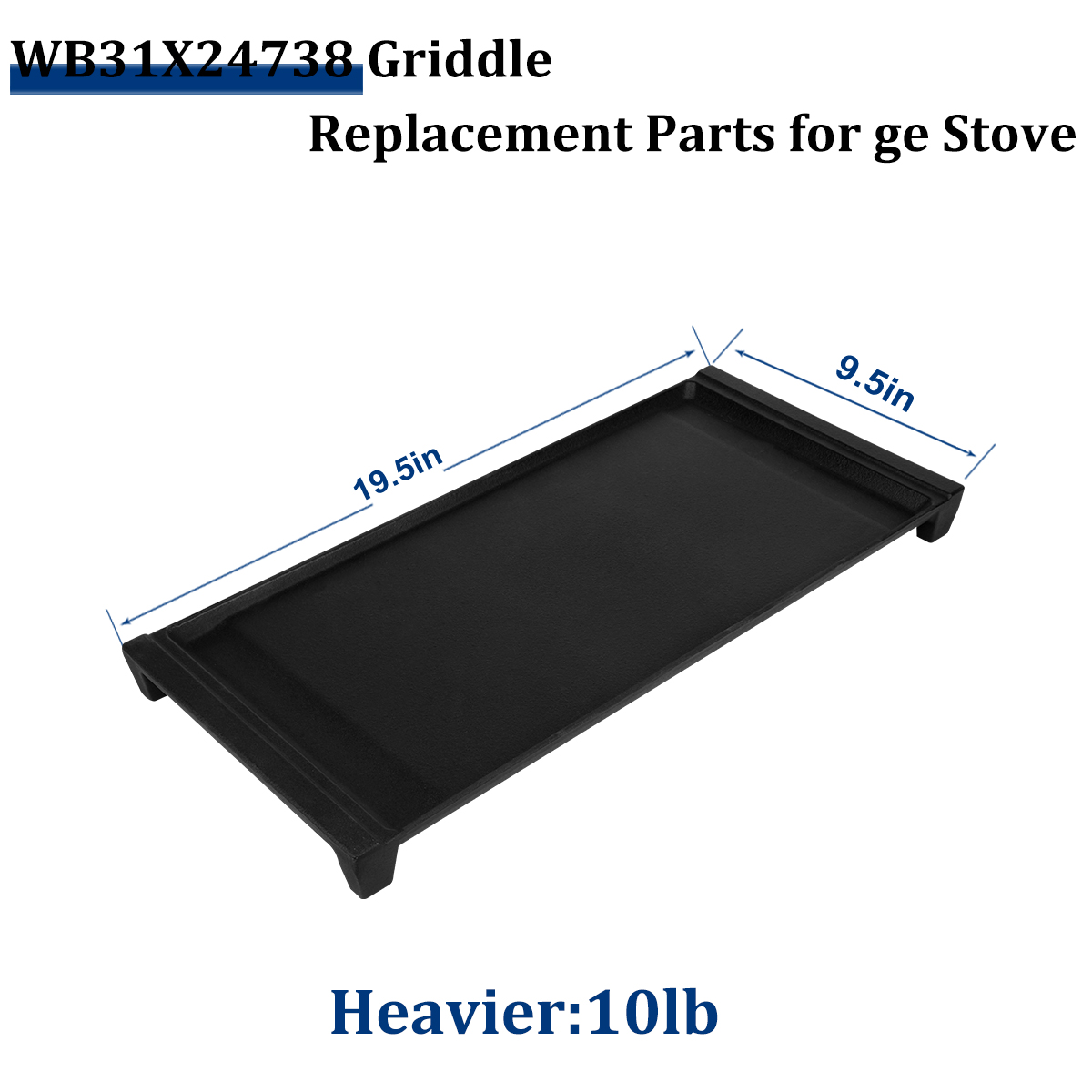 Amazon.com: UPGRADED WB31X24738 Griddle Replacement Parts for ge